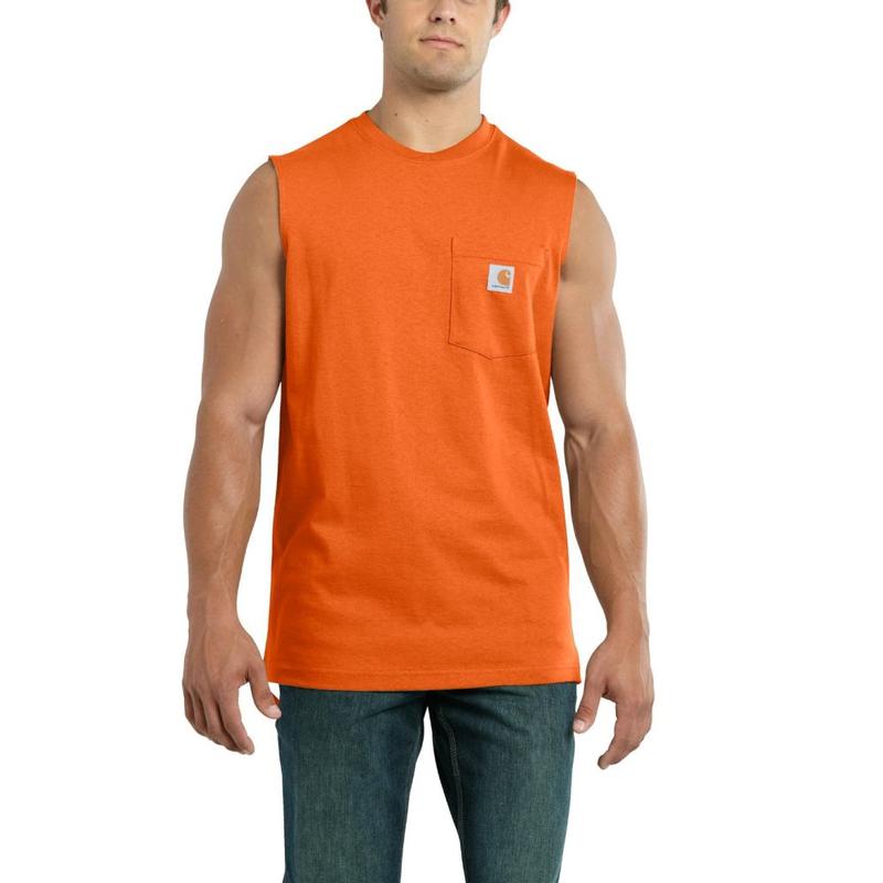 Sleeveless Carhartt Shirts
 Carhartt Workwear Pocket Sleeveless T Shirt