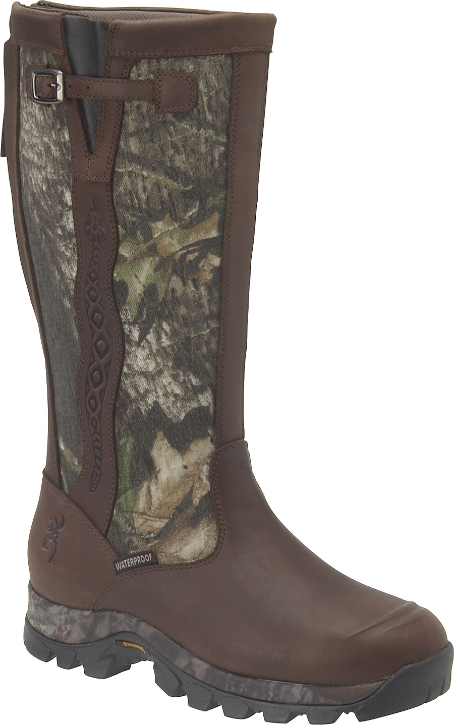 Browning 15 Inch Waterproof Rear Entry Zip Snake Boot BR8013