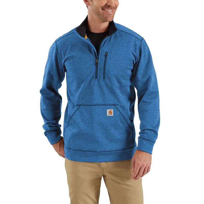 Download Carhartt Men's Force Extremes Mock Neck Half Zip ...