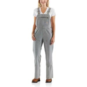 Railroad Stripe Double-Front Unlined Bib Overall_image