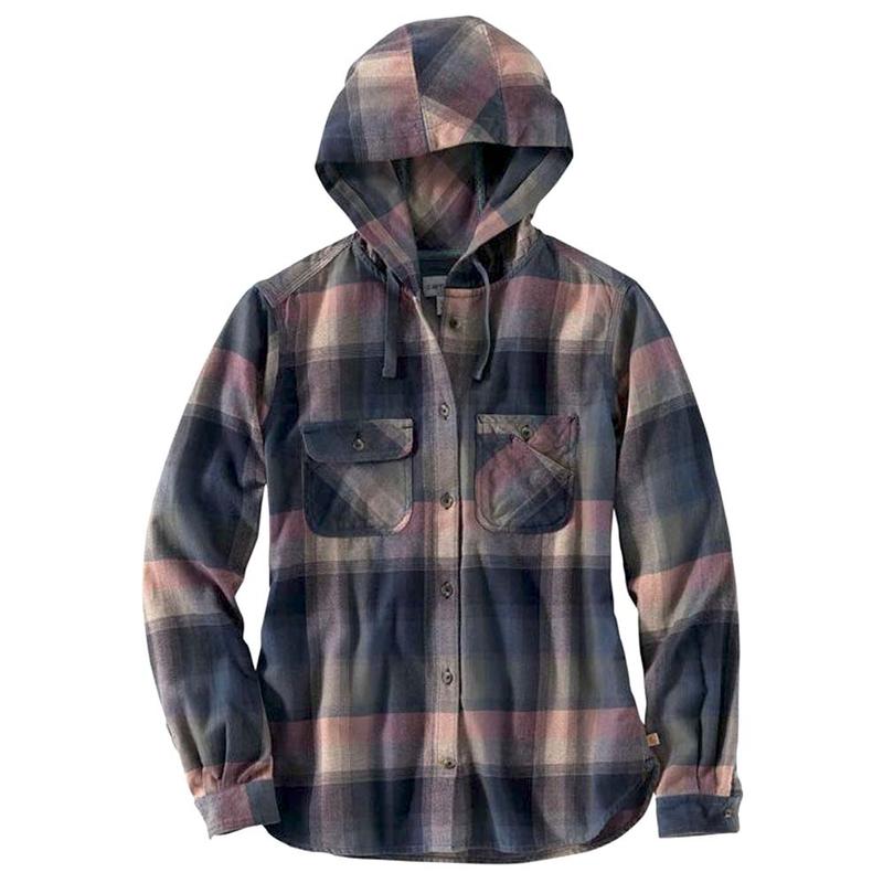 Carhartt Women's Beartooth Hooded Flannel Shirt 103235