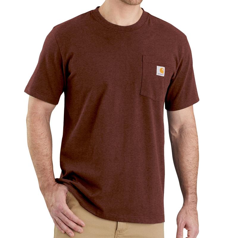 Carhartt Men's Relaxed Fit Heavyweight Pocket Tee 103296