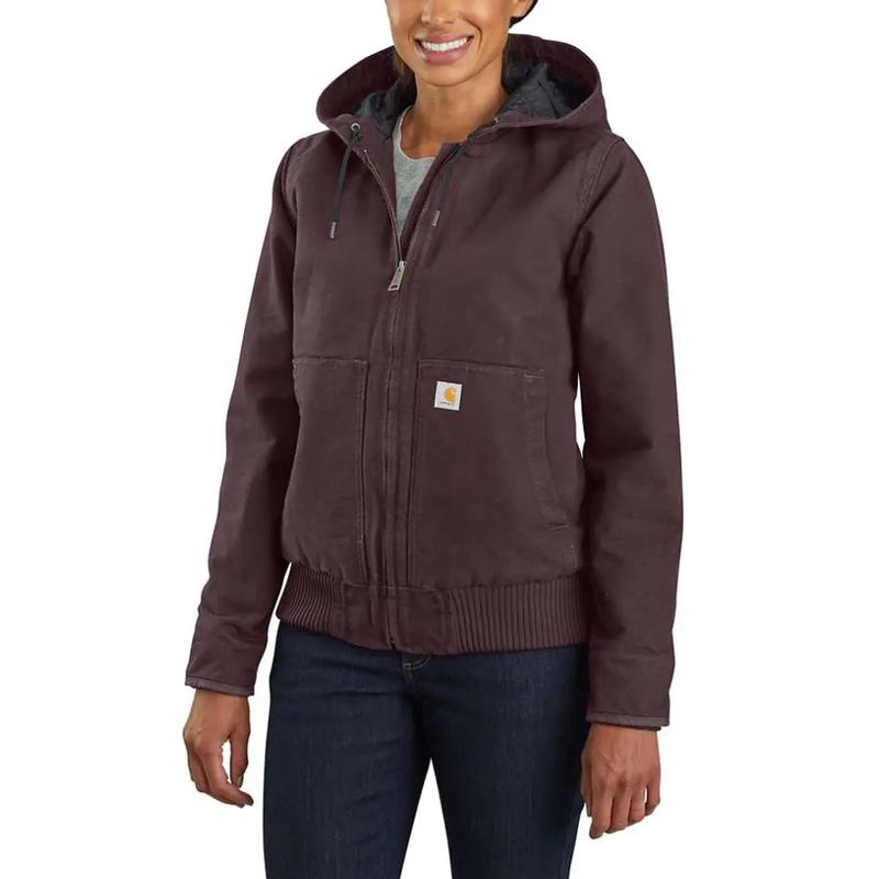 womens hooded carhartt vest