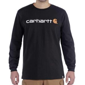 Relaxed Fit Heavyweight Long Sleeve Graphic Logo T-Shirt_image