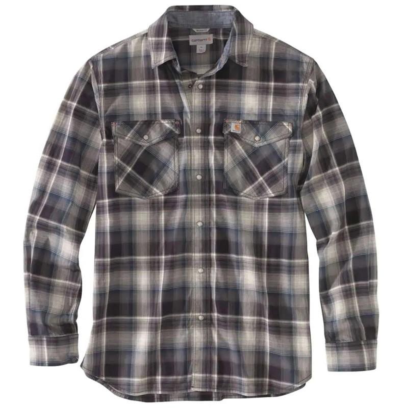 Carhartt Men's Rugged Flex Bozeman Button Snap Shirt - Factory 2nds ...