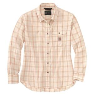 Carhartt Women's Loose Fit Lightweight Plaid Button Up | Factory 2nd_image