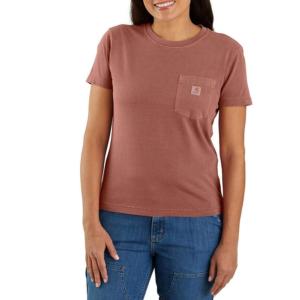 Relaxed Fit Midweight Garment Dyed Pocket T-Shirt_image