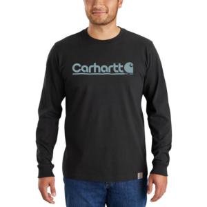 Relaxed Fit Heavyweight Long Sleeve Graphic T-Shirt_image