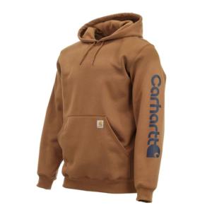 Loose Fit Midweight Graphic Arm Hooded Sweatshirt_image