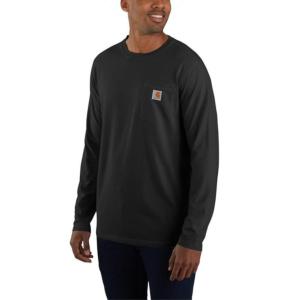 FORCE® Relaxed Fit Midweight Long Sleeve Pocket T-Shirt_image