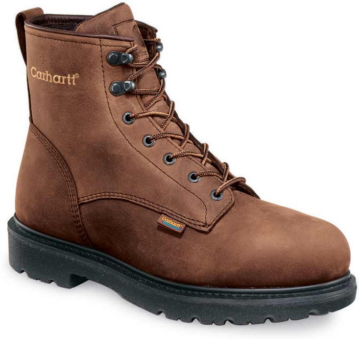 Carhartt Men's 3906 6-Inch Steel Toe Waterproof Work Boots 3906