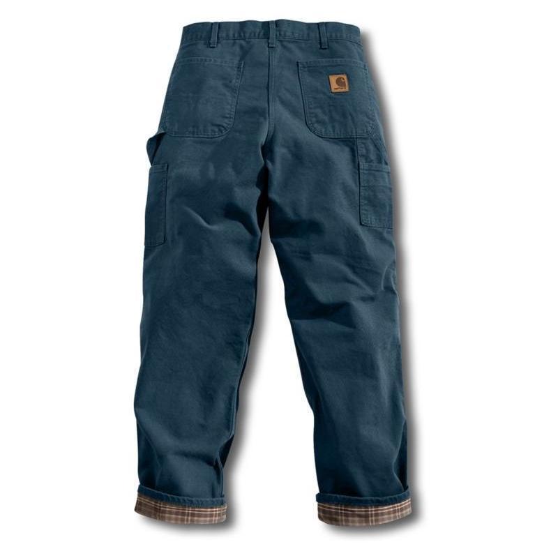 Carhartt Flannel Lined Washed Duck Dungarees - Irregular B111irr