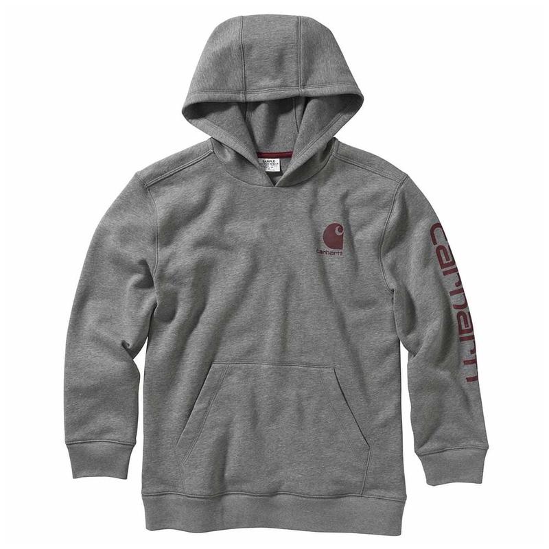 Carhartt Youth Graphic Logo Sleeve Hoodie CA6139