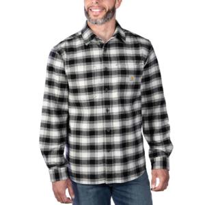 Rugged Flex Relaxed Fit Midweight Plaid Flannel Shirt_image