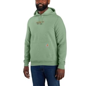 FORCE Relaxed Fit Lightweight Graphic Hooded Sweatshirt_image