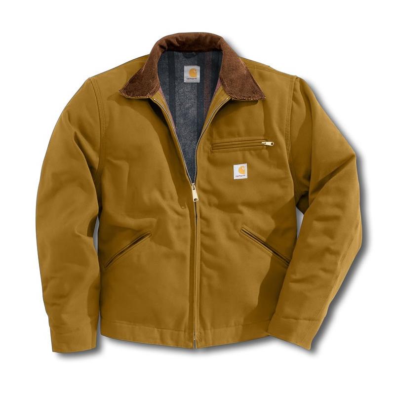 Carhartt Men's Duck Blanket Lined Detroit Jackets J01