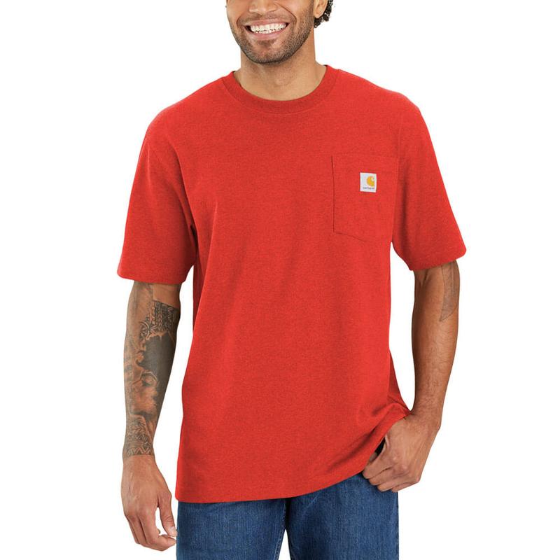 Loose Fit Heavyweight Short Sleeve Pocket T-Shirt K87