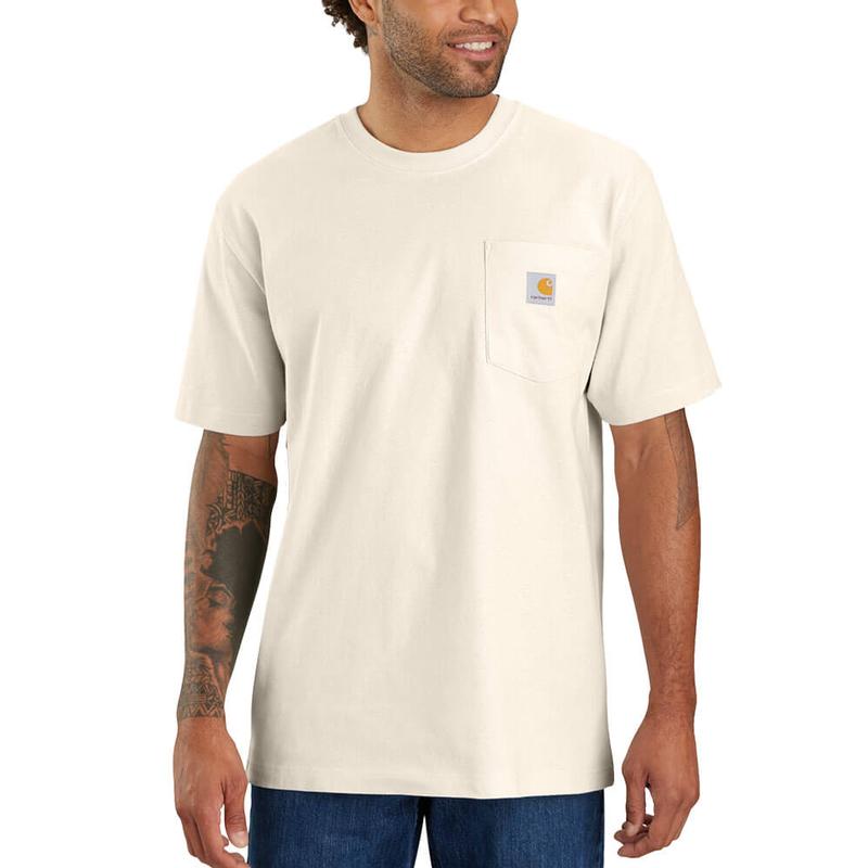 Loose Fit Heavyweight Short Sleeve Pocket T-Shirt K87