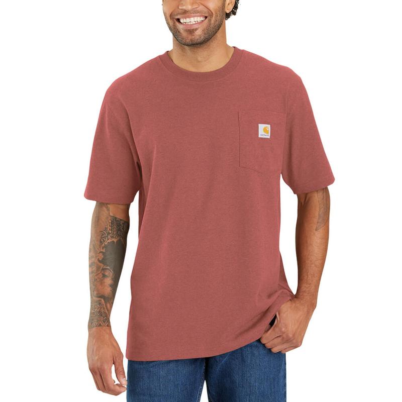 Loose Fit Heavyweight Short Sleeve Pocket T-Shirt K87irr