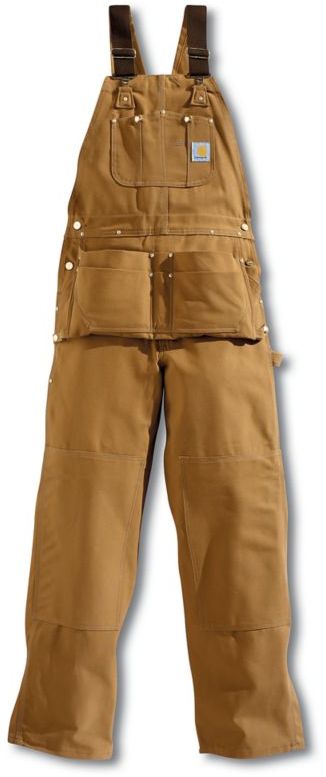 Carhartt Duck Carpenter Bib Overalls R28