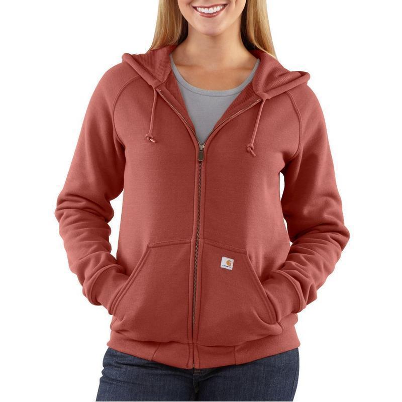 Carhartt Women's Thermal Lined Zip-Front Hooded Sweatshirt WJ012