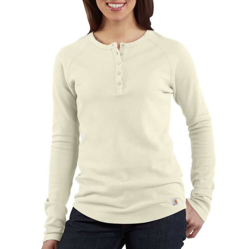 Carhartt Women's WaffleKnit Henley Closeout! WK125