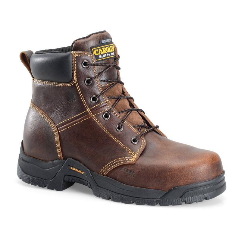 Carolina Men's 6 in. Waterproof Steel Broad Toe Boots CA2525