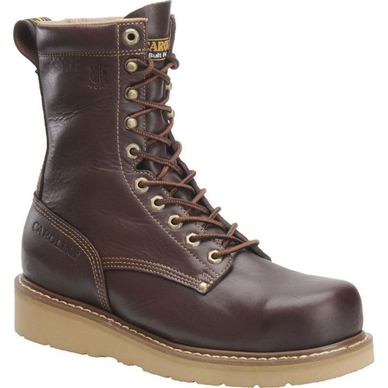 wedge sole composite toe work boots