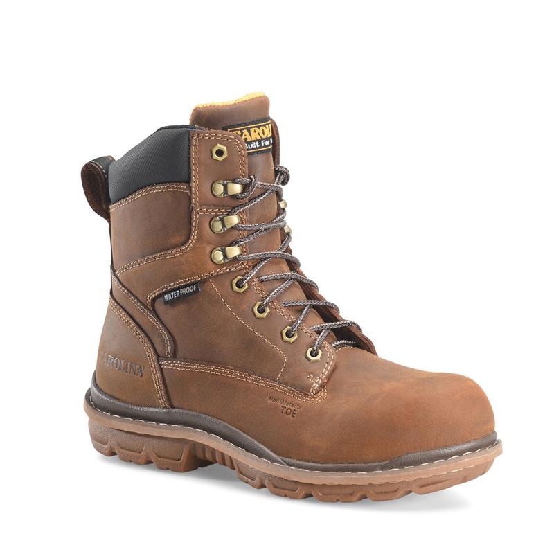 men's 8 inch steel toe work boots