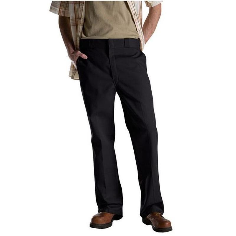 Dickies Men's Khaki Twill Work Pants (26 X 28) At, 45% OFF