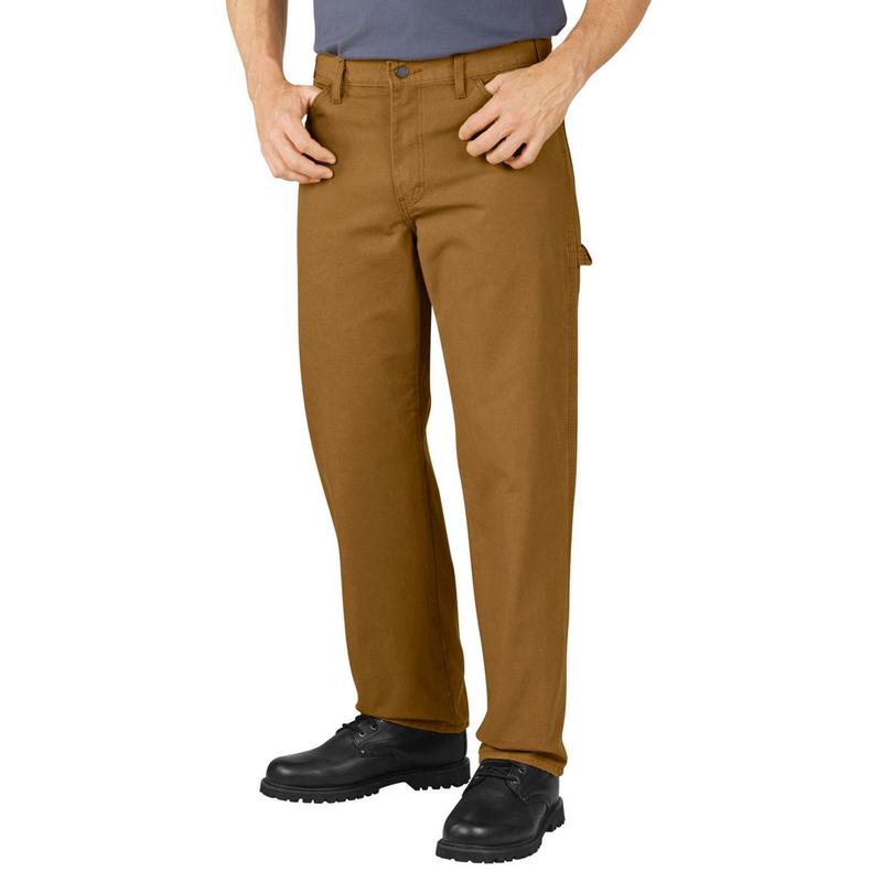 brown dickies double knee