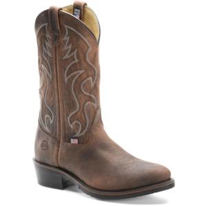 Double-H 3282 12 in. Work Western Soft Toe Boot - Built in the USA_image