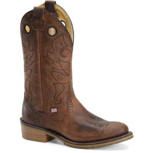 DH4646 12 in. Western R Toe Work Boot - Built in the USA_image