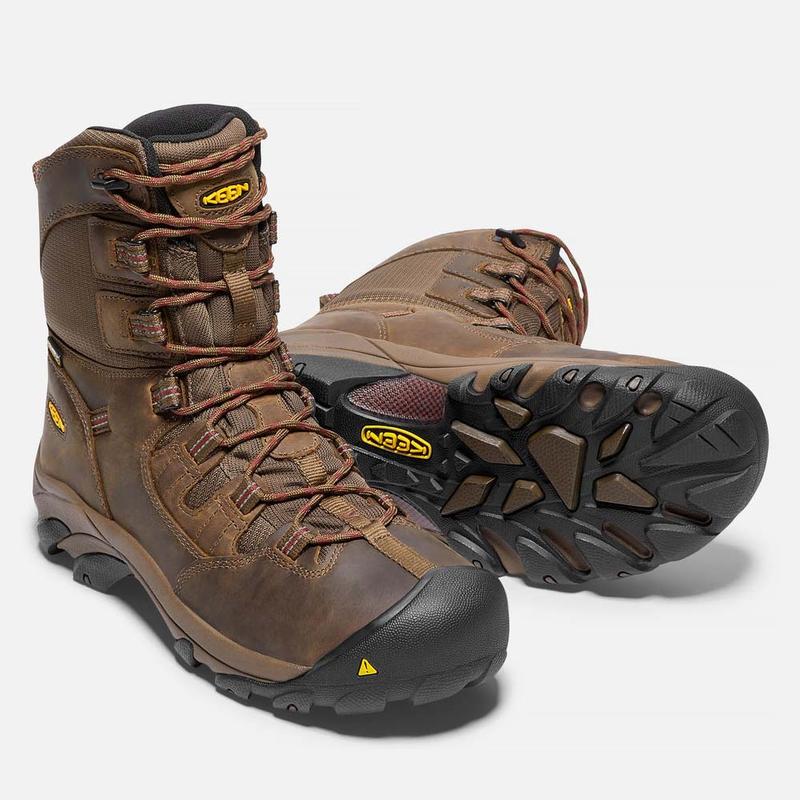 keen detroit 8 inch steel toe