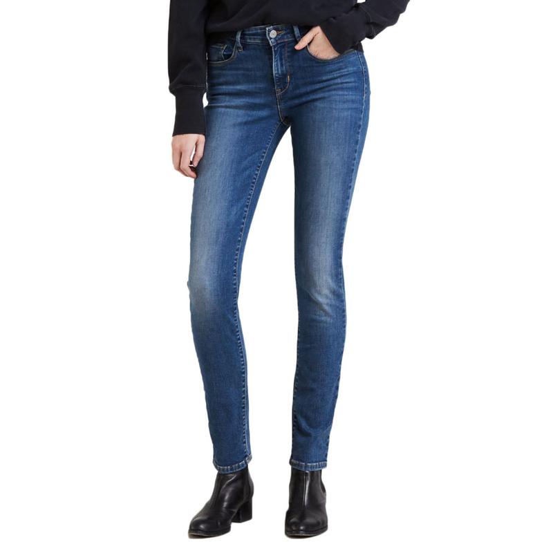 levi's mid rise skinny jeans