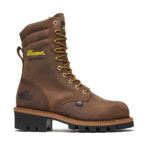 Thorogood 804-3555 Waterproof Steel Toe 9 in. Logger - Made in USA_image