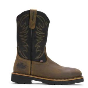 Thorogood 804-4330 Square Steel Toe 11 in. Wellington - Made in USA_image