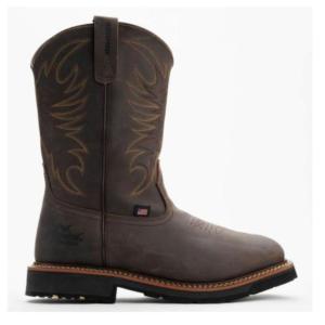 Thorogood 814-4337 Waterproof Square Soft Toe 11 in. Wellington - Made in USA_image