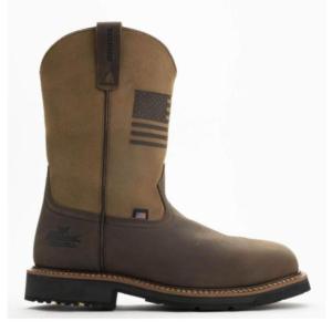 Thorogood 814-4338 Waterproof Square Soft Toe 11 in. Wellington - Made in USA_image