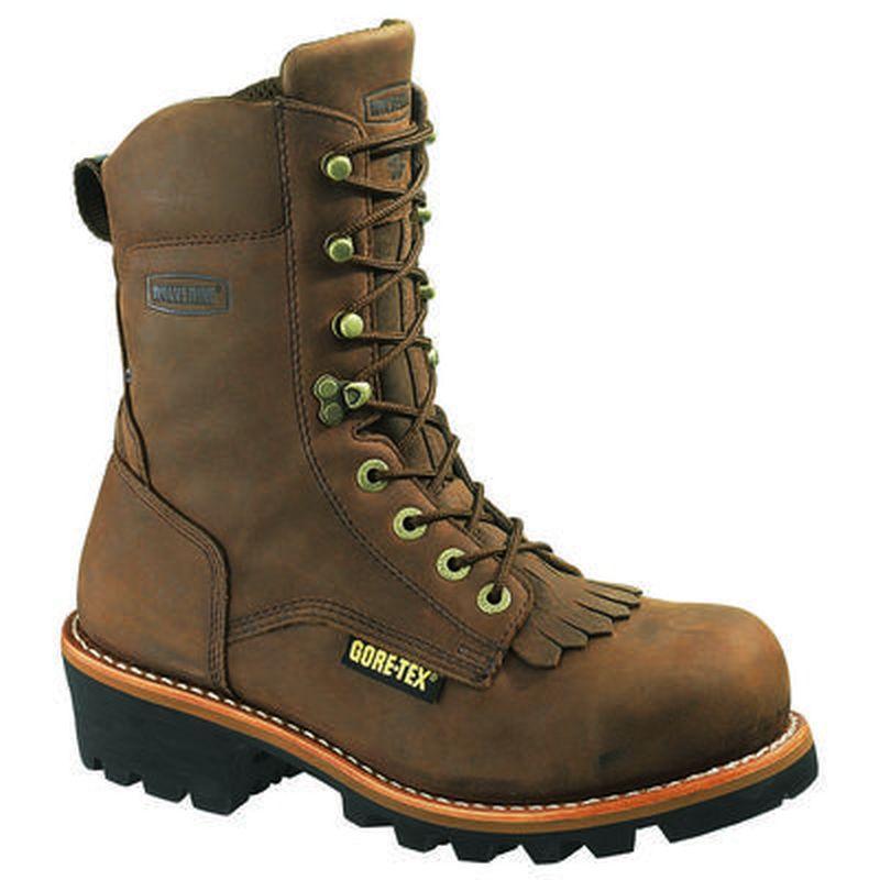 Wolverine 8 in.Insulated Gore-Tex Steel Toe EH Logger Boots W05523