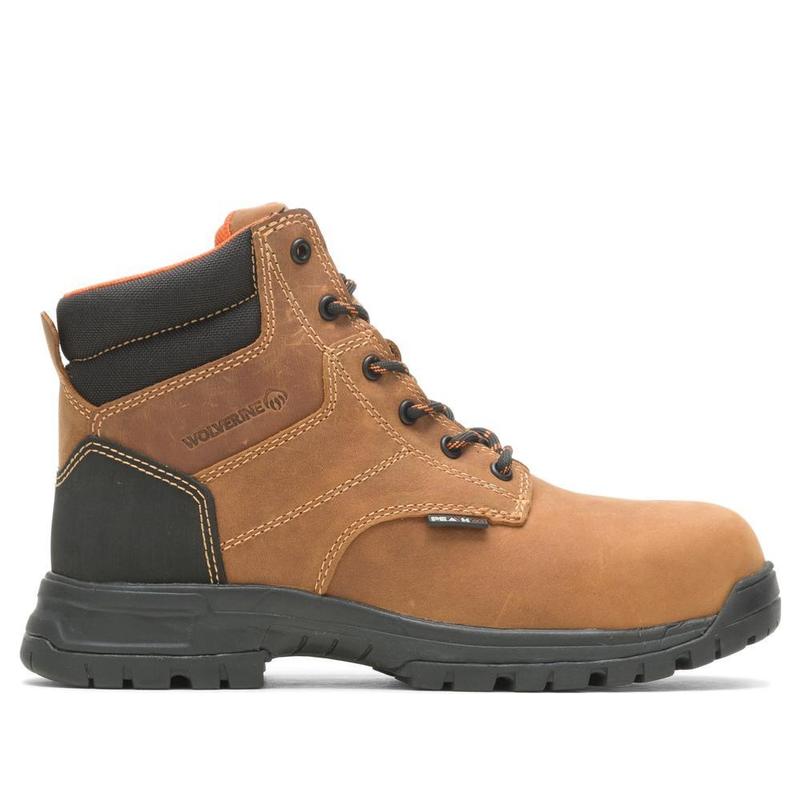 W221032Piper Waterproof Composite Toe 6 in. Boot- Cashew W221032