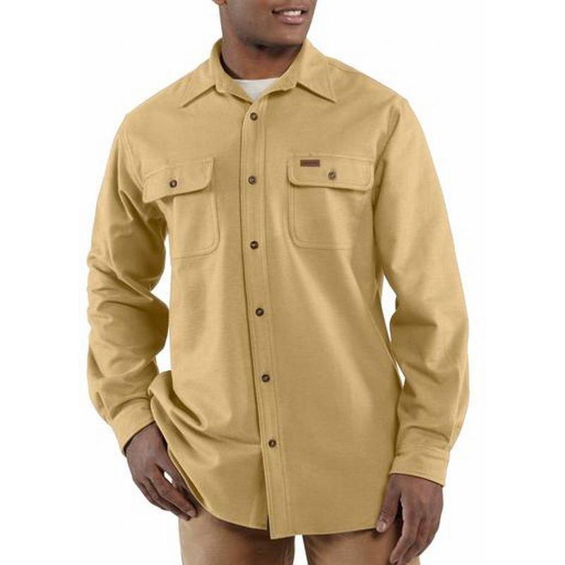Carhartt Men's Chamois Long Sleeve Shirt 100080