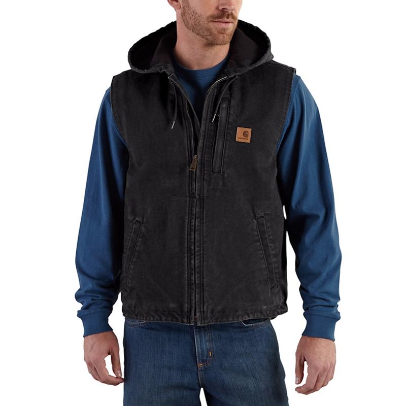 Carhartt Men's Knoxville Hooded Fleece Lined Vest 101687