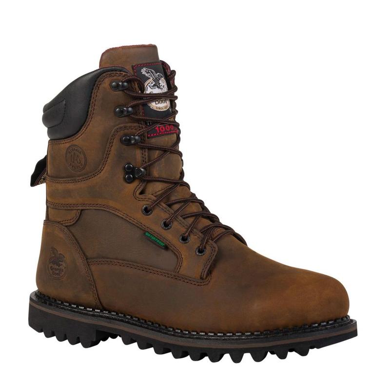 Georgia Men's 9 in. Waterproof Insulated Steel Toe Work Boots G8362